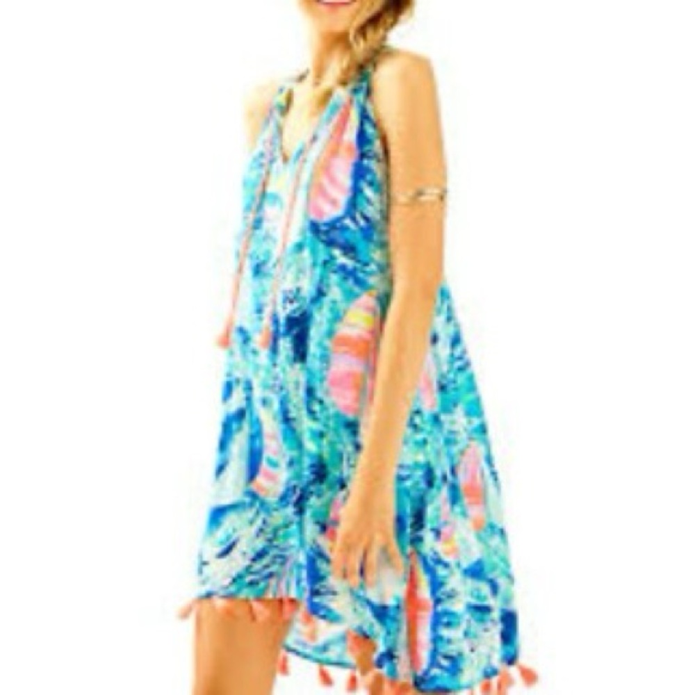 Lilly Pulitzer tassel dress